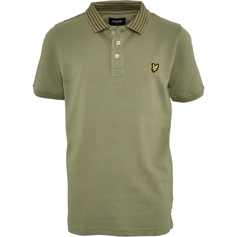 Polo's korte mouw beige Lyle & Scott main image 1