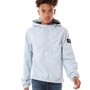 Lyle And Scott Vestes Légères Mineral Panel Overhead Garçon Bleu Clair Chiné