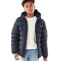 Lyle And Scott Boys Padded Puffer Jacket Navy Blazer