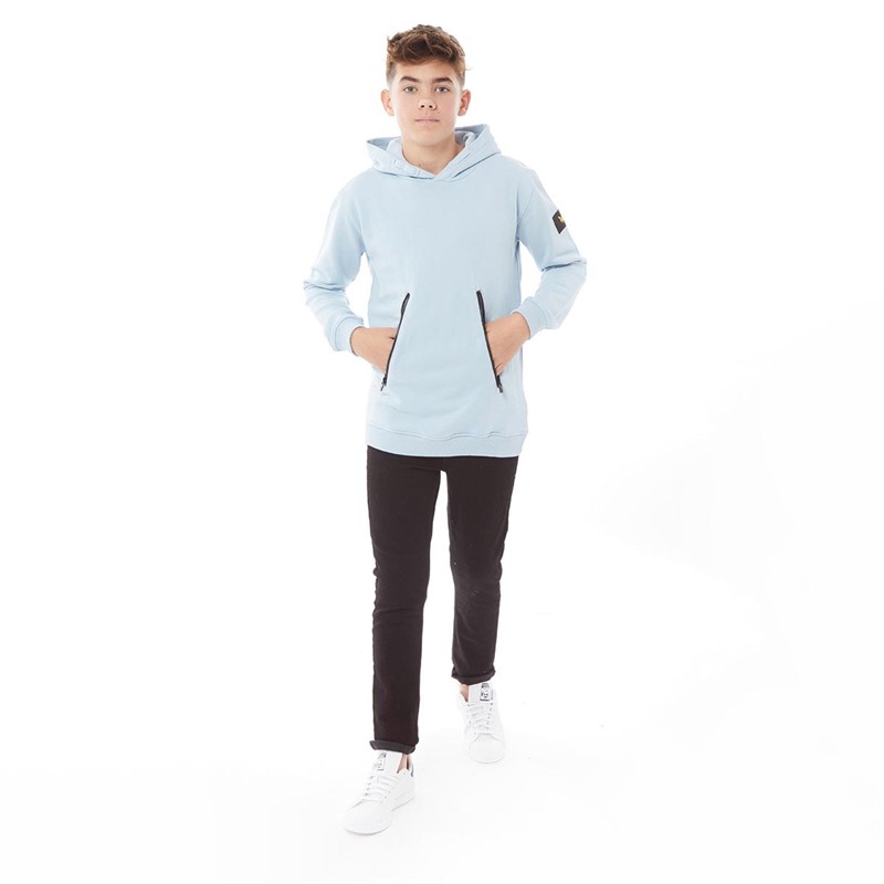 Lyle And Scott Sweats à Capuche Garçon Bleu