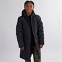 Lyle And Scott Boys Longline Puffer Jacket Black