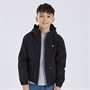 Lyle And Scott Boys Hooded Pocket Jacket Black