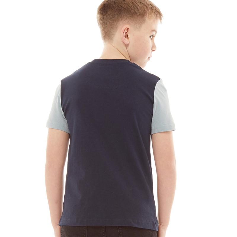 Lyle And Scott Boys T-Shirt Navy Blazer