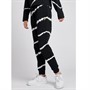 Lyle And Scott Girls Tie Dye Joggers Black