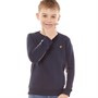 Lyle And Scott Boys Sleeve Cut And Sew Sweatshirt Navy Blazer