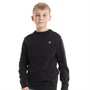 Lyle And Scott Boys Cotton Crew Neck Jumper Black