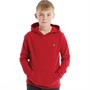 Lyle And Scott Boys Classic Hoodie Fleece Tango Red