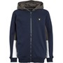Lyle And Scott Boys Zip Thru Hoodie Navy Blazer