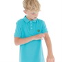 Lyle And Scott Boys Classic Polo Shirt Scuba Blue