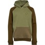 Lyle And Scott Boys Colour Block Hoodie Oil Green