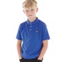 Lyle And Scott Boys Classic Polo Shirt Galaxy Blue