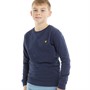 Lyle And Scott Boys Classic Sweatshirt Navy Blazer