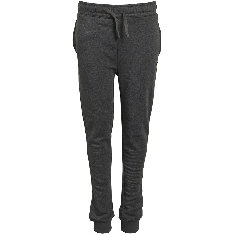 Lyle And Scott Boys Tracksuit Charcoal Grey Marl