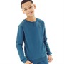 Lyle And Scott Boys Dust Wash Sweatshirt Poseidon