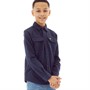 Lyle And Scott Boys Loopback Shirt Navy Blazer