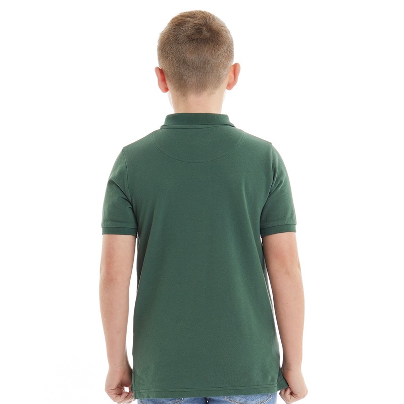 Lyle And Scott Boys Polo Jungle Green