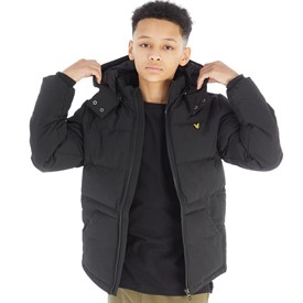 Buy Lyle And Scott Boys Puffer Jacket Black