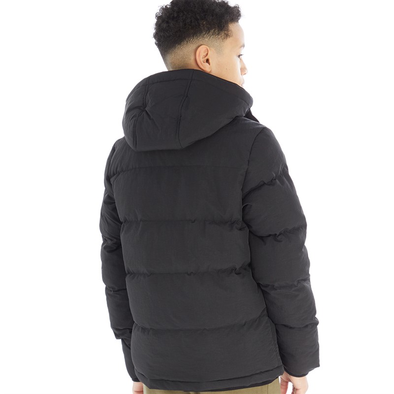 Lyle And Scott Boys Puffer Jacket Black