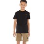 Lyle And Scott Boys Classic T-Shirt And Shorts Set True Black/Covent Green