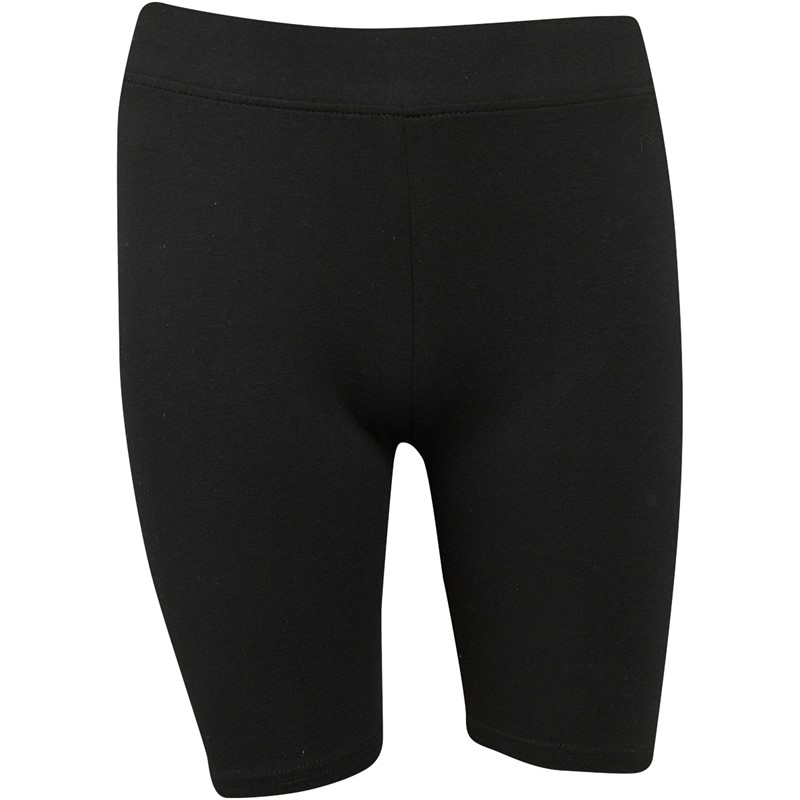 Lyle And Scott Girls Biker Shorts Black