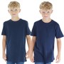Lyle And Scott Boys Two Pack T-Shirts Navy Blazer