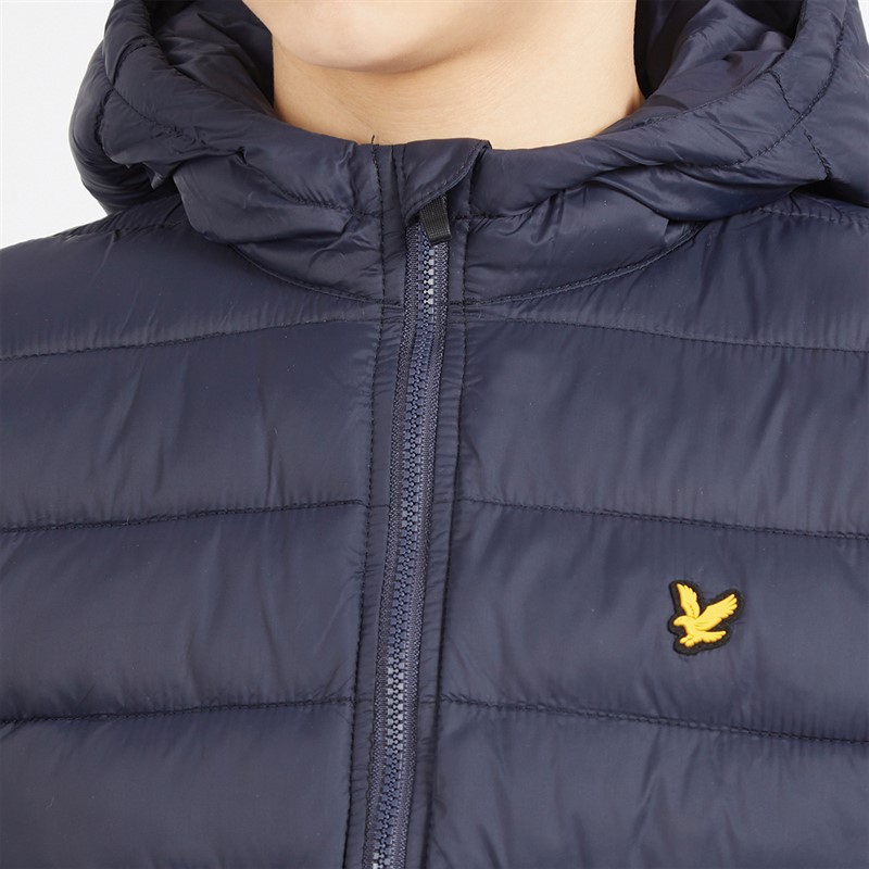 Lyle And Scott Boys Sports Wadded Pac A Mac Z271 Dark Navy