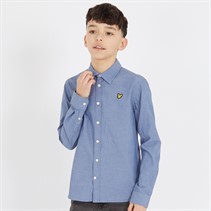 Lyle And Scott Boys Chambray Shirt X158 Chambray