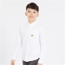 Lyle And Scott Boys Oxford Shirt 626 White