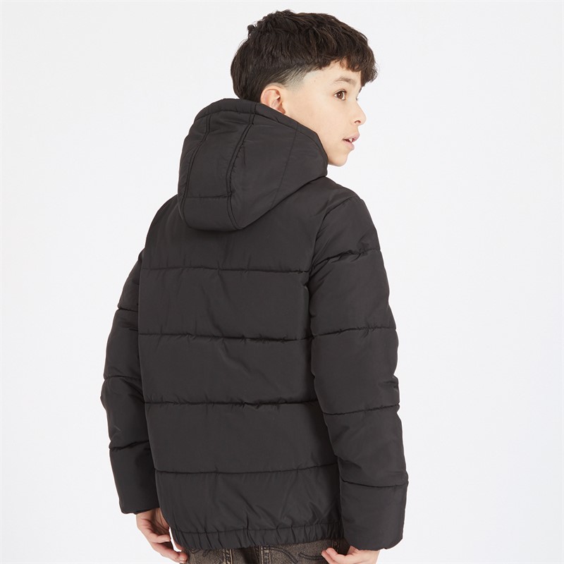 Lyle And Scott Junge Steppjacke Z865 Schwarz