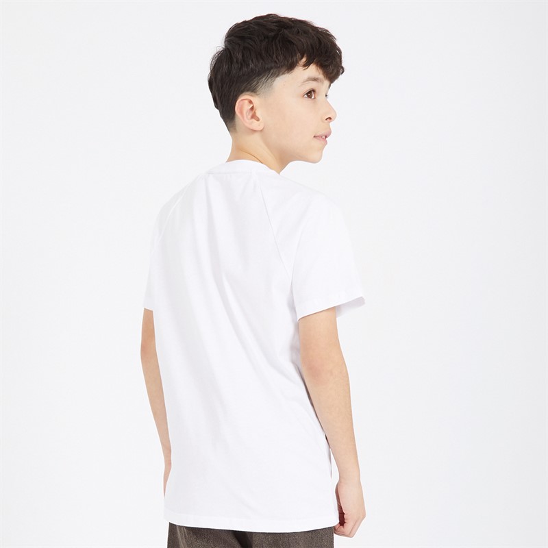 Lyle And Scott Boys Branded Zip Pocket T-Shirt 626 White