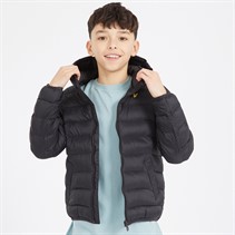 Lyle And Scott Boys Lightweight Puffer Jacket Z865 Jet Black