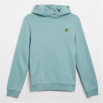 Lyle And Scott Boys Pullover Hoodie X304 Blue Smoke