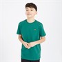 Lyle And Scott Boys Plain T-Shirt X310 Deep Emerald