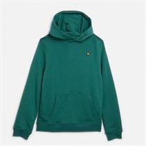 Lyle And Scott Boys Pullover Hoodie X310 Deep Emerald