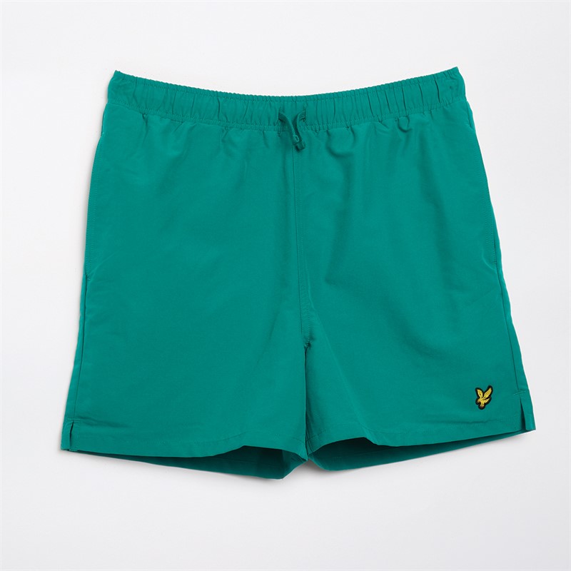 Lyle And Scott Boys Swim Shorts X154 Court Green