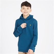 Lyle And Scott Boys Pullover Hoodie W992 Apres Navy