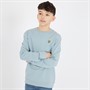 Lyle And Scott Boys Crew Neck Sweatshirt A19 Slate Blue