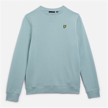 Lyle And Scott Boys Crew Neck Sweatshirt A19 Slate Blue