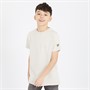 Lyle And Scott Boys Script Embroidered T-Shirt W870 Cove