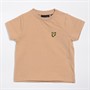 Lyle And Scott Boys Plain T-Shirt W122 Sand Storm