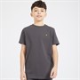 Lyle And Scott Boys Plain T-Shirt W635 Gunmetal
