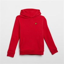 Lyle And Scott Jongens Trui met Capuchon Z799 Gala Rood