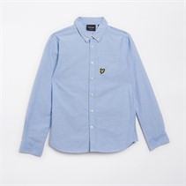 Lyle And Scott Drengenes Oxford Skjorte X41 Riviera