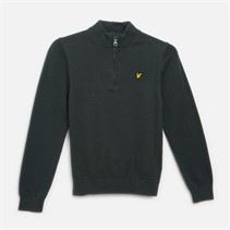 Lyle And Scott Jongens 1/4 Zip Trui X311 Argyle Teal