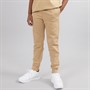 Lyle And Scott Boys Script Embroidered Joggers W122 Sand Storm