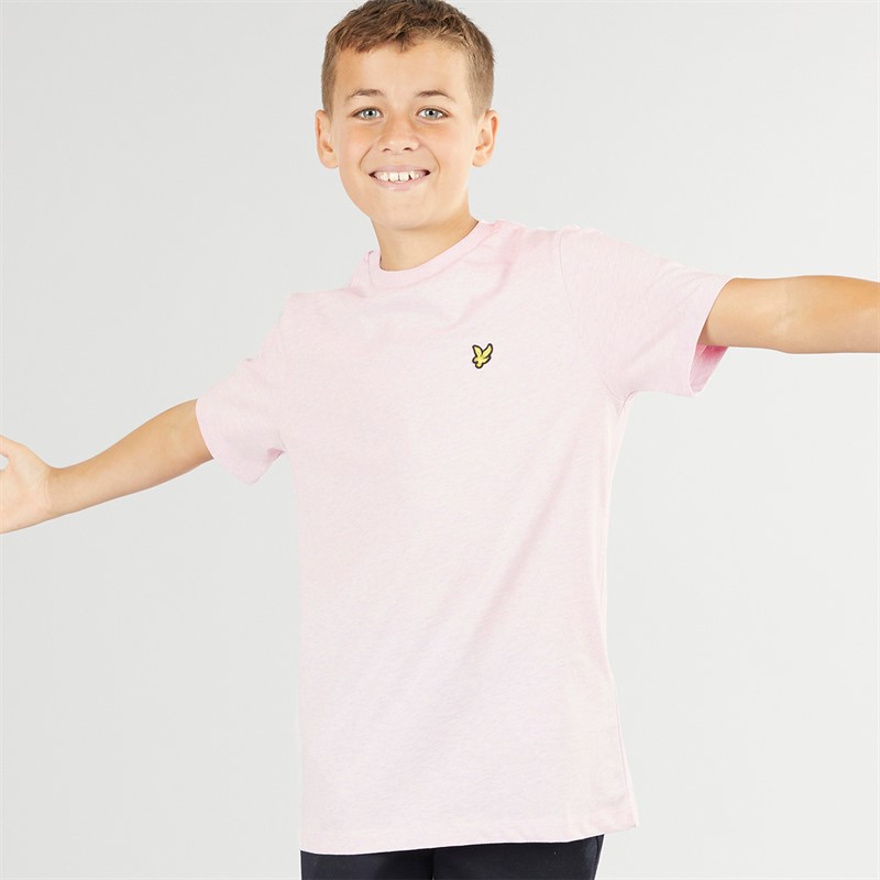 Lyle And Scott Junge meliertes T-Shirt X835 Iris meliert
