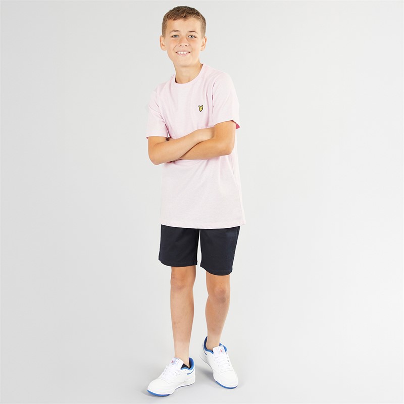 Lyle And Scott Junge meliertes T-Shirt X835 Iris meliert