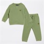 Lyle And Scott Jongens Ronde Hals Sweatshirt En Joggingbroek Set X576 Smoke Groen