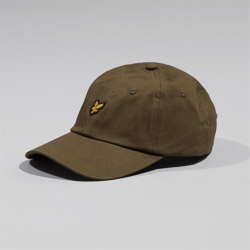 Lyle And Scott Boys Baseball Cap W485 Olive