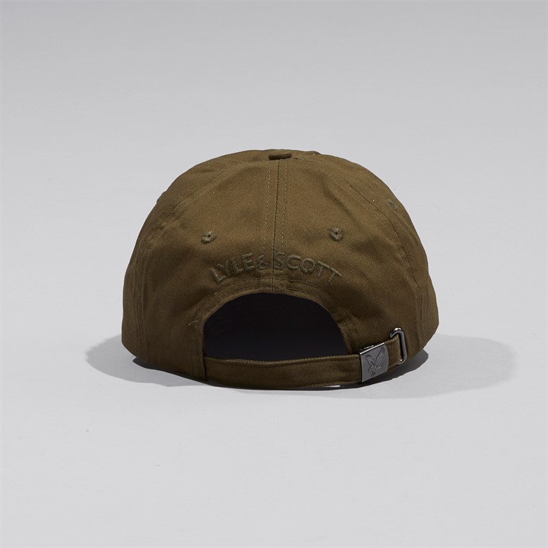 Lyle And Scott Boys Baseball Cap W485 Olive